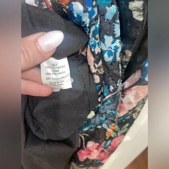 Amanda Uprichard Ellie Floral Lace Maxi Dress 🌸 XS - Picture 9 of 16